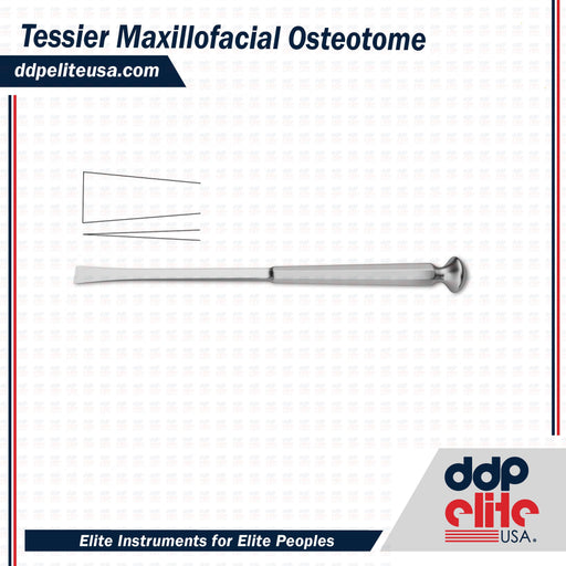 Tessier Maxillofacial Osteotome - ddpeliteusa