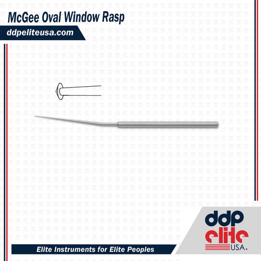McGee Oval Window Rasp - ddpeliteusa