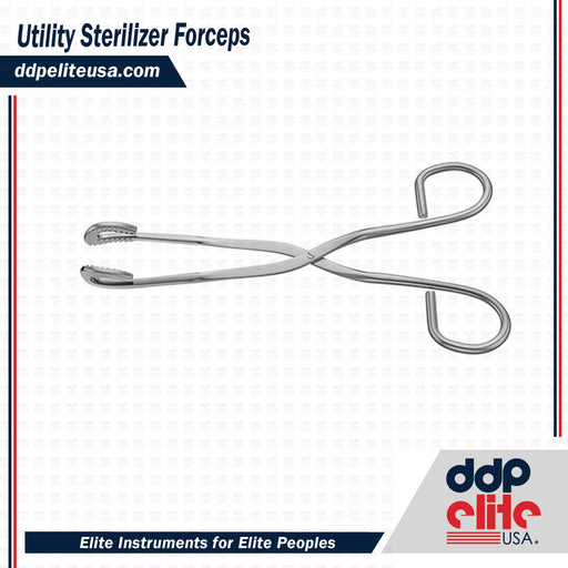 Utility Sterilizer Forceps - ddpeliteusa
