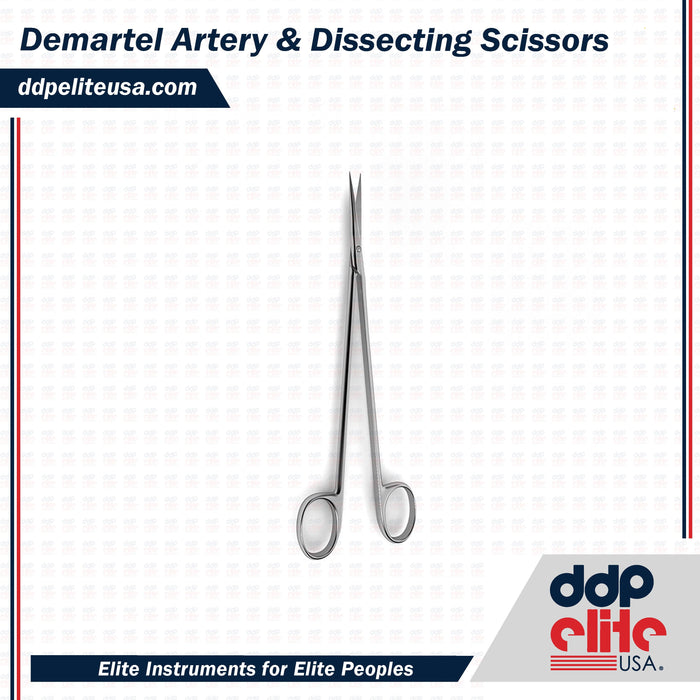 Demartel Artery & Dissecting Scissors - ddpeliteusa