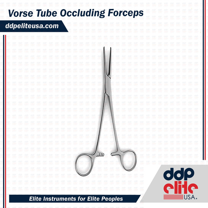 Vorse Tube Occluding Forceps - ddpeliteusa