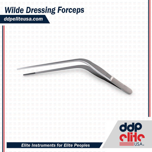 Wilde Dressing Forceps - ddpeliteusa