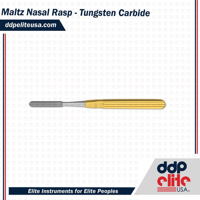 Maltz Nasal Rasp - Tungsten Carbide - ddpeliteusa