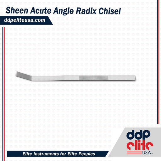 Sheen Acute Angle Radix Chisel - ddpeliteusa