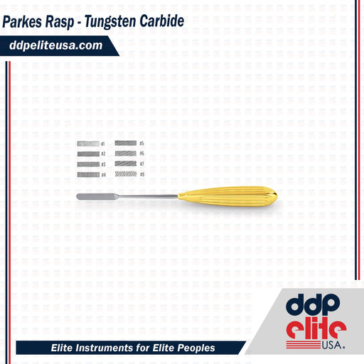 Parkes Rasp - Tungsten Carbide - ddpeliteusa