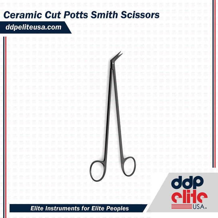 Ceramic Cut Potts Smith Scissors - ddpeliteusa