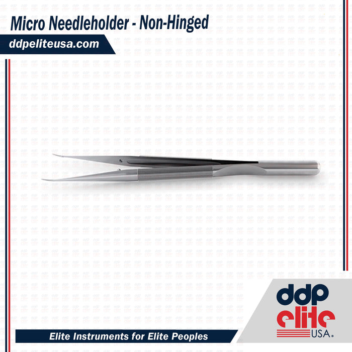 Micro Needleholder - Non-Hinged - ddpeliteusa