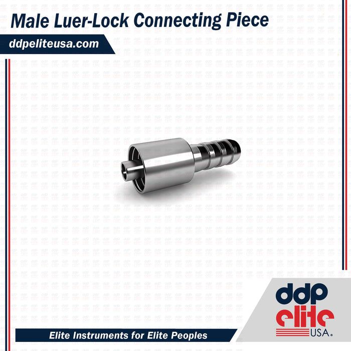 Male Luer Connecting Piece - ddpeliteusa