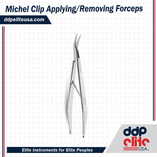 Michel Clip Applying/Removing Forceps - ddpeliteusa