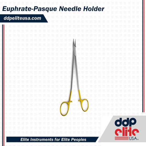 Euphrate-Pasque Needle Holder - Tungsten Carbide - ddpeliteusa