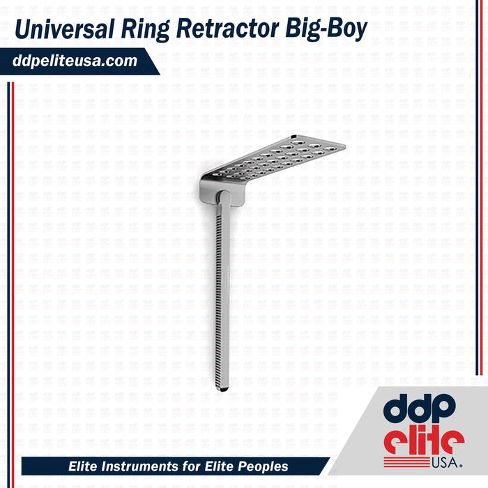 Universal Ring Retractor Big-Boy-Type Blade - ddpeliteusa