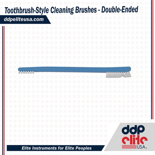 Toothbrush-Style Cleaning Brushes - Double-Ended - ddpeliteusa