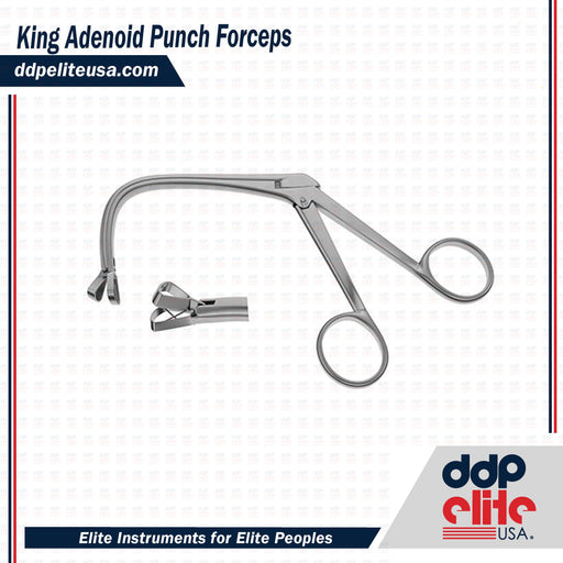 King Adenoid Punch Forceps - ddpeliteusa