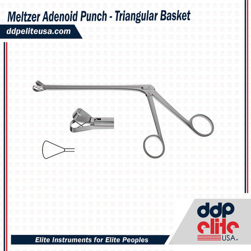 Meltzer Adenoid Punch - Triangular Basket - ddpeliteusa