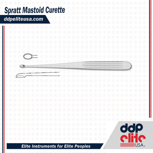 Spratt Mastoid Curette - ddpeliteusa