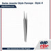 Swiss Jeweler Style Forceps - Style 4 - ddpeliteusa