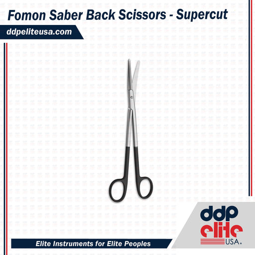 Fomon Saber Back Scissors - Supercut - ddpeliteusa