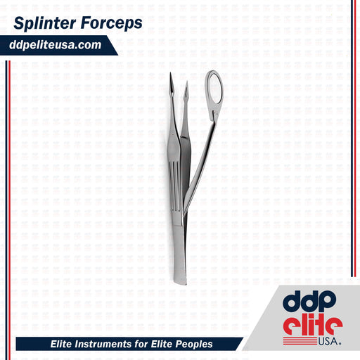 Splinter Forceps - ddpeliteusa