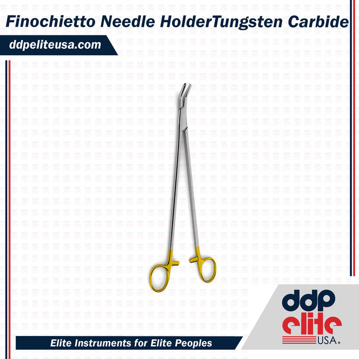 Finochietto Needle Holder - Tungsten Carbide - ddpeliteusa