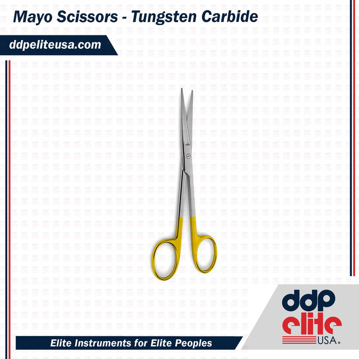 Mayo Scissors - Tungsten Carbide - ddpeliteusa