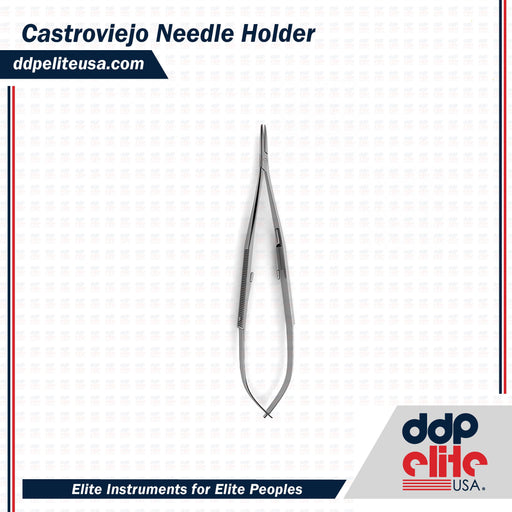 Castroviejo Needle Holder - ddpeliteusa