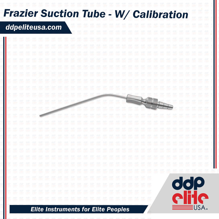 Frazier Suction Tube - W/ Calibration Markings - ddpeliteusa