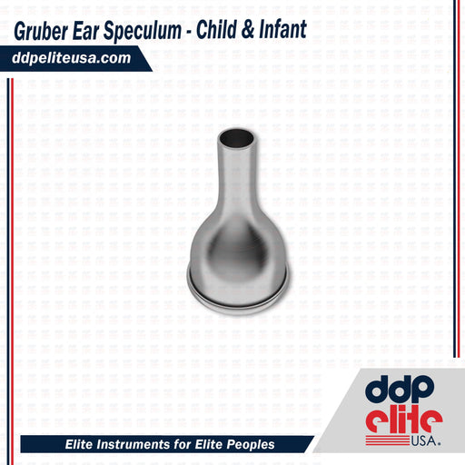 Gruber Ear Speculum - Child & Infant - ddpeliteusa