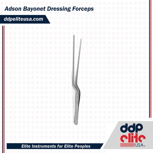 Adson Bayonet Dressing Forceps - ddpeliteusa