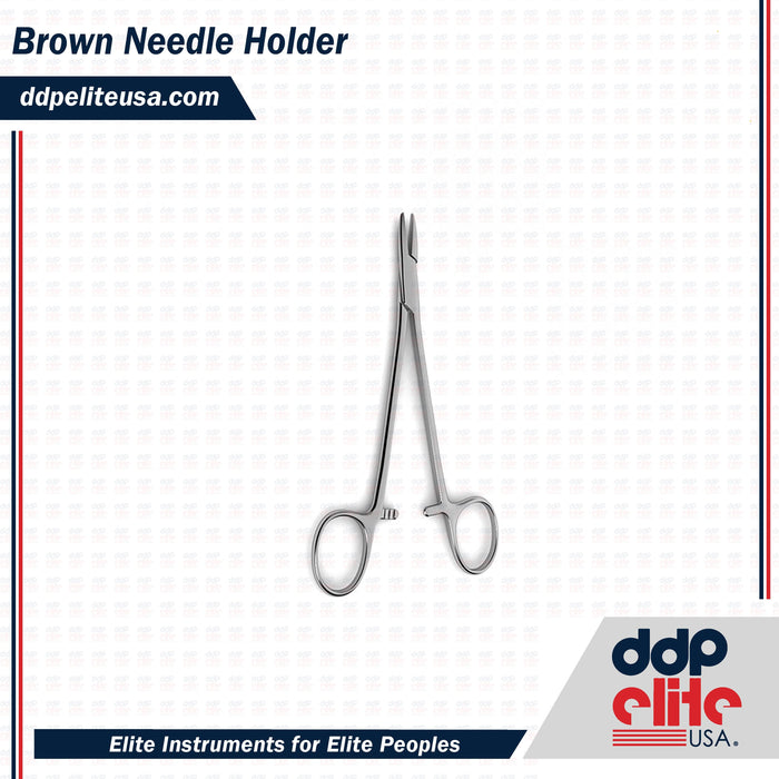 Brown Needle Holder - ddpeliteusa