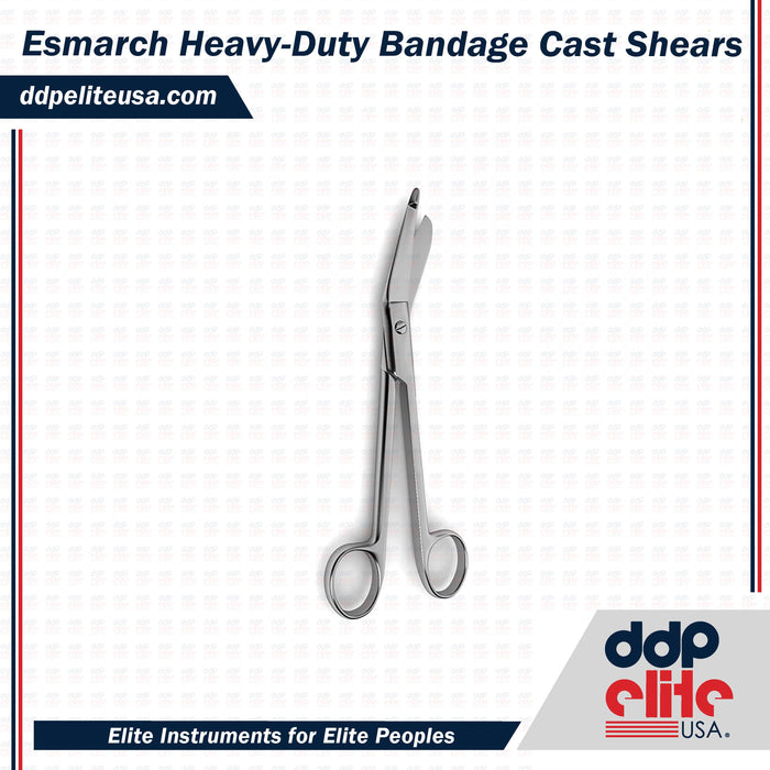 Esmarch Heavy-Duty Bandage & Cast Shears - ddpeliteusa