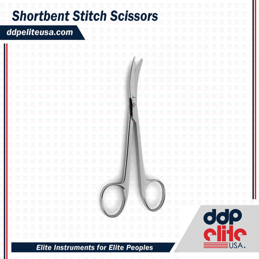 Shortbent Stitch Scissors - ddpeliteusa