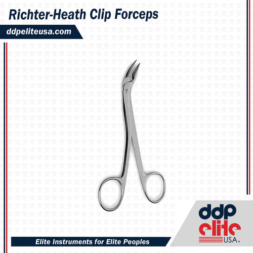 Richter-Heath Clip Forceps - ddpeliteusa