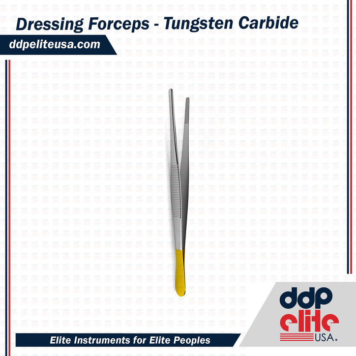 Dressing Forceps - Tungsten Carbide - ddpeliteusa