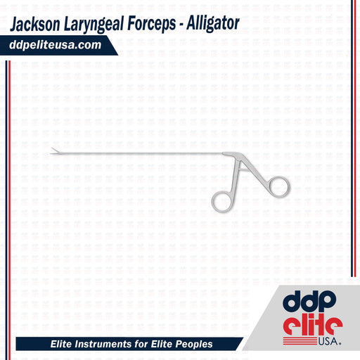 Jackson Laryngeal Forceps - Alligator - ddpeliteusa