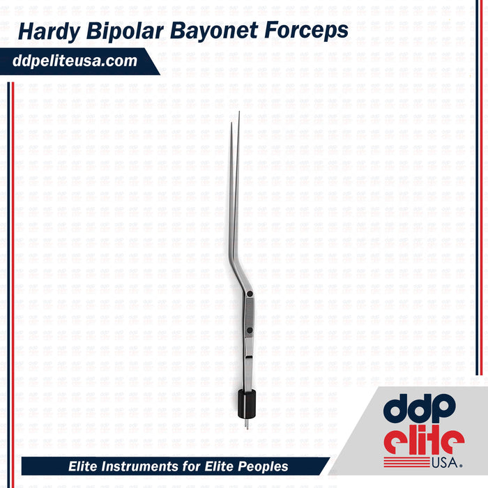 Hardy Bipolar Bayonet Forceps - ddpeliteusa