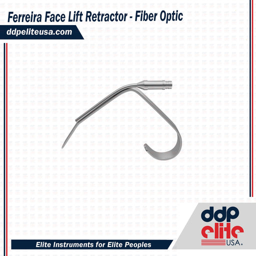 Ferreira Face Lift Retractor - Fiber Optic - ddpeliteusa