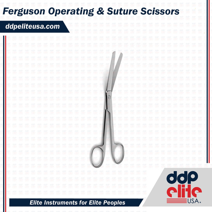 Ferguson Operating & Suture Scissors - ddpeliteusa