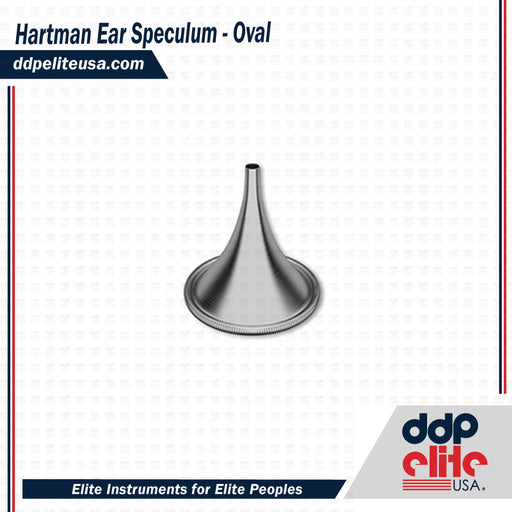 Hartman Ear Speculum - Oval - ddpeliteusa