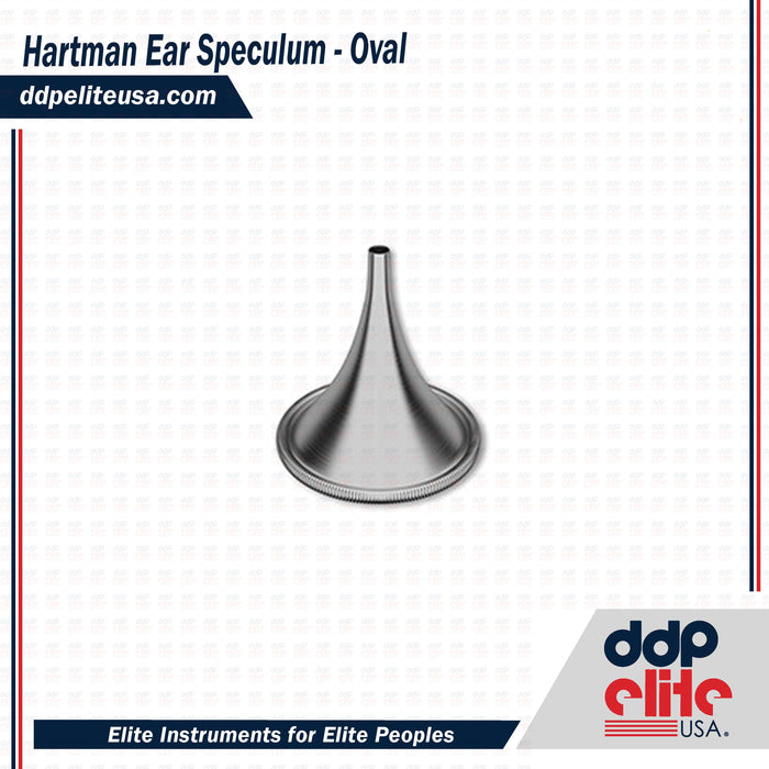 Hartman Ear Speculum - Oval - ddpeliteusa