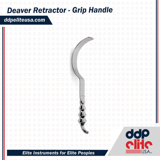Deaver Retractor - Grip Handle - ddpeliteusa