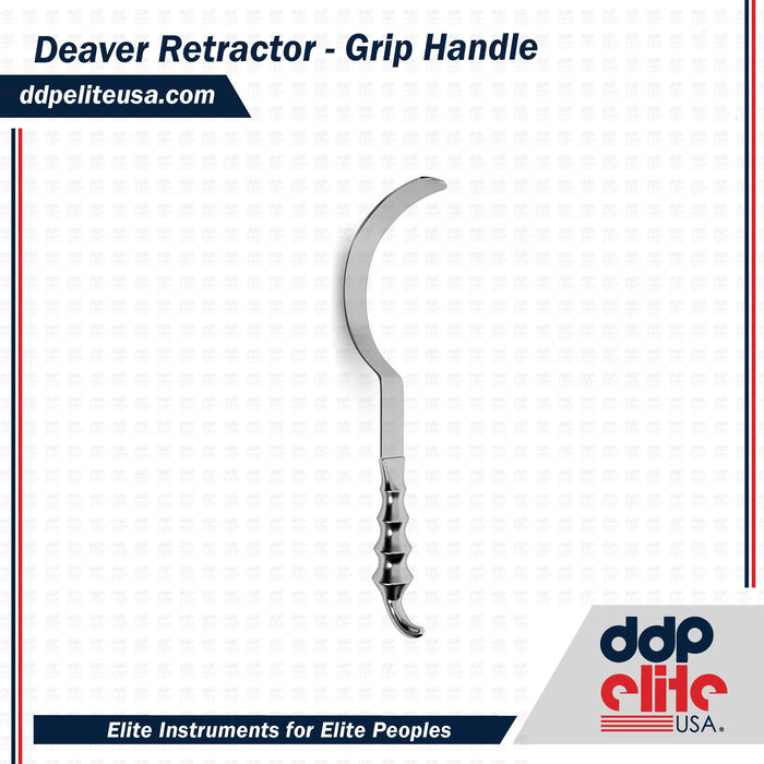 Deaver Retractor - Grip Handle - ddpeliteusa