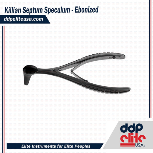 Killian Septum Speculum - Ebonized - ddpeliteusa