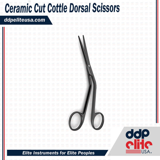 Ceramic Cut Cottle Dorsal Scissors - ddpeliteusa