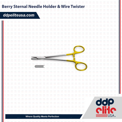 Berry Sternal Needle Holder & Wire Twister - ddpeliteusa