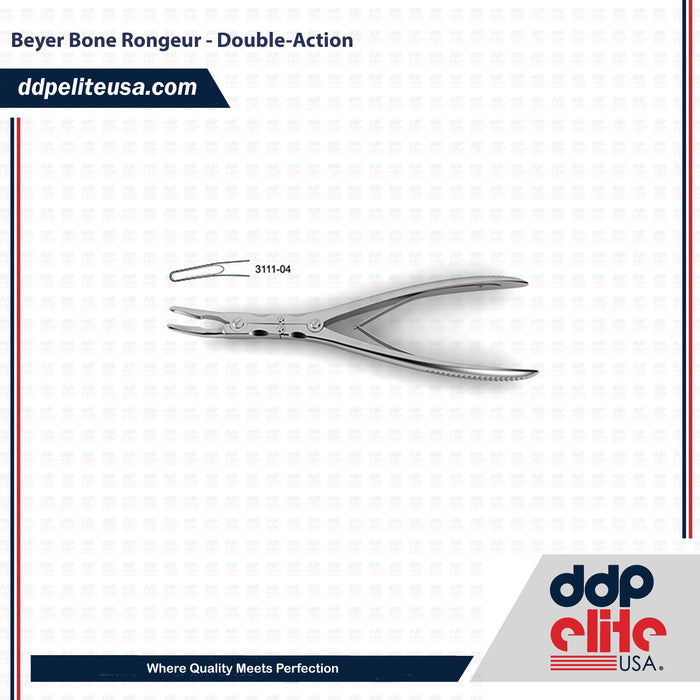 Beyer Bone Rongeur - Double-Action - ddpeliteusa