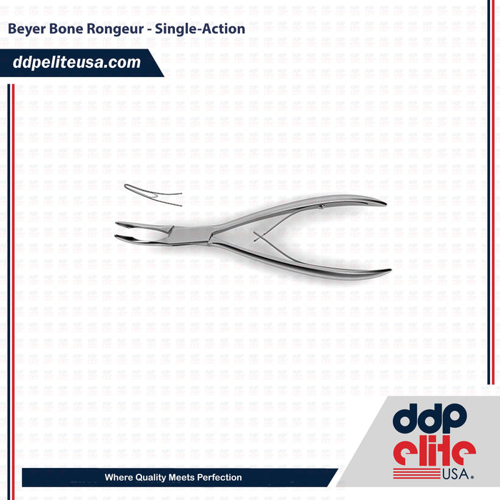 Beyer Bone Rongeur - Single-Action - ddpeliteusa