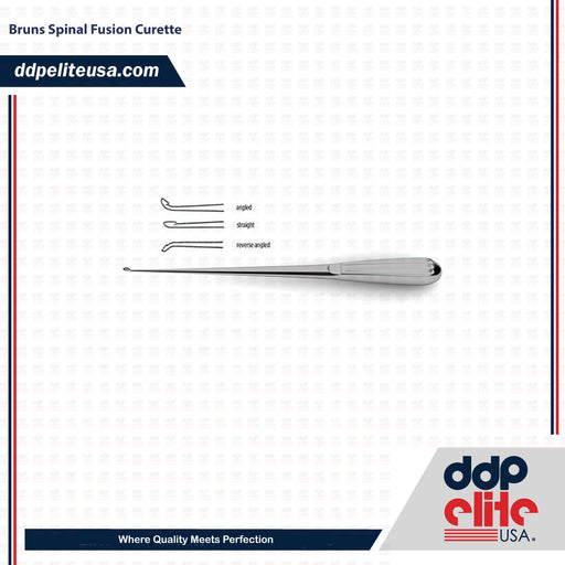 Bruns Spinal Fusion Curette - ddpeliteusa