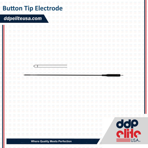 Button Tip Laparoscopic Electrode Medical Instrument