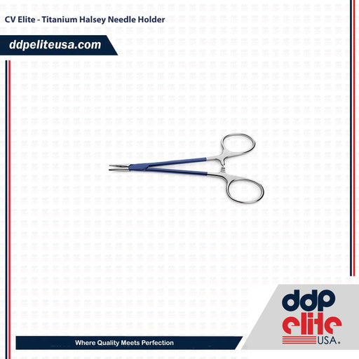 CV Elite - Titanium Halsey Needle Holder - ddpeliteusa