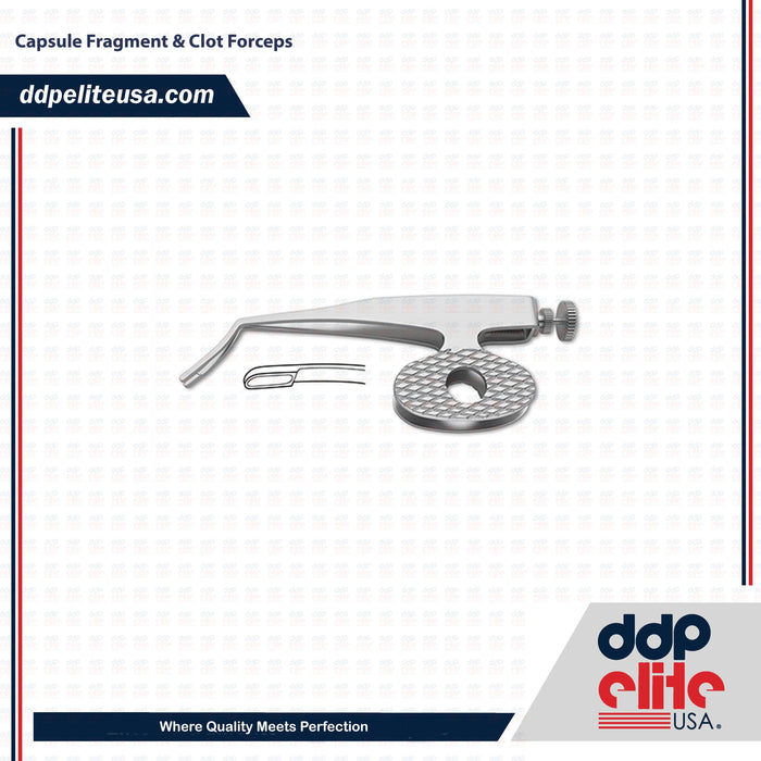 Capsule Fragment & Clot Forceps - ddpeliteusa